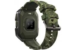 Смарт-годинник Lemfo C20 силіконовий ремінець Camouflage green (16352) - мініатюра 3