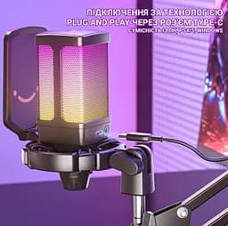 Мікрофон Fifine Black (Q6T) - мініатюра 5