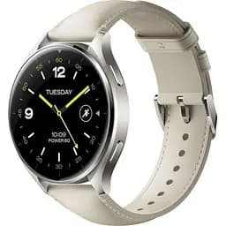 Розумний годинник Xiaomi Watch 2 Titan White Strap BHR9306GL - мініатюра 4