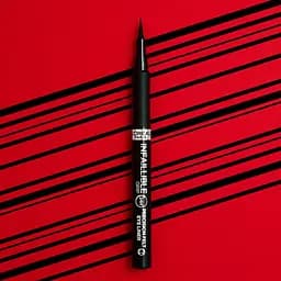 Підводка для контурів повік L'Oréal Paris Infaillible Grip ультратонка матова чорна 1 мл (AA490700) - мініатюра 5