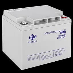 Акумулятор мультигелевий LPM-MG 12V - 45 Ah - мініатюра 2