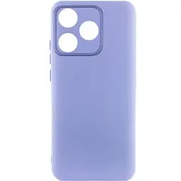 Чехол Silicone Cover Lakshmi Full Camera (A) для TECNO Spark 10 Сиреневый / Dasheen