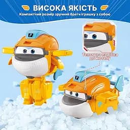 Ігрова фігурка-трансформер Super Wings Transform-a-Bots Такі (Taki) 5 см (YW780058) - мініатюра 5