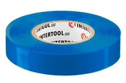 Стрічка електроізоляційна Intertool ізолента 25 м синя в упаковці 10 шт. - мініатюра 2
