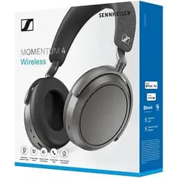 Навушники з мікрофоном Sennheiser MOMENTUM 4 Wireless Graphite (700383) - мініатюра 2