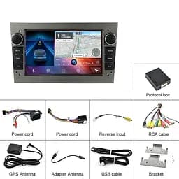 Штатна магнітола Opel Universal Android 12 8 IPS 4+32GB Carplay-XPRO (42430-7032A-32GB_5754) - мініатюра 5