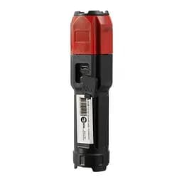 Ліхтар ручний Intertool LB-0120 світлодіодний XPE акумуляторний Li-Ion zoom чотири режими яскравість 120 лм USB зарядка - мініатюра 5
