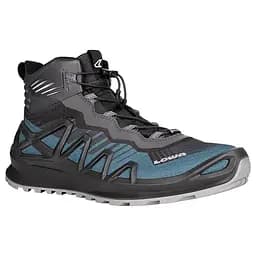 Черевики чоловічі Lowa Merger GTX Mid 46 Сірий-Синій - мініатюра 2