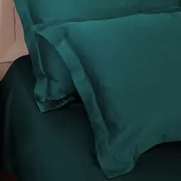 Комплект постільної білизни MirSon Tencel №07 Emerald 2х143х210 см (2200009371004) - мініатюра 9