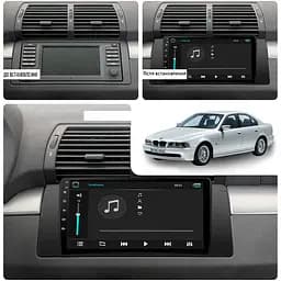 Штатна автомагнітола 9" з Android 12 та CarPlay XPRO E39-E53-X5 4+32GB (41976-BMW_5754) - мініатюра 3