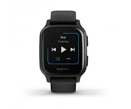 Смарт-годинник Garmin Venu Sq Music Black/Slate (010-02426-10) - мініатюра 4