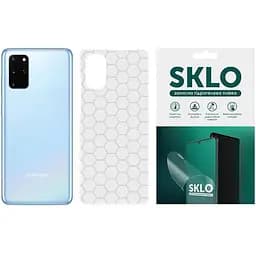 Захисна гідрогелева плівка SKLO Back (тил) Transsp. для Samsung Galaxy M53 5G Прозорий / Соти Прозорий / Соти
