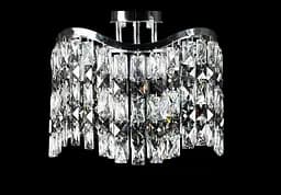 Кришталева люстра Splendid-Ray LGH90350/5 (CR) - стельова люстра з витонченим каскадом кришталю та покриттям під хром - мініатюра 2