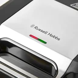 Мультимейкер Russell Hobbs 750 Вт комплект 3 пластини алюміній корпус нержав. сталь пластик чорний-срібний - мініатюра 6