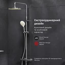 Душова система ShowerSpot з термостатом AM.PM F0780400 Like - мініатюра 3