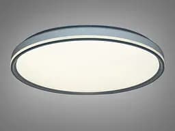 Світильник стельовий LED Diasha WF-71GREY WF-71GR, 72W, сірий, сучасний стиль для вітальні, кухні, коридору, дитячої, кафе - мініатюра 2