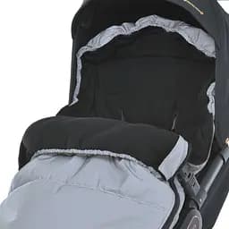 Конверт у коляску ME 1131 Footmuff Plus Reflective 100 х 53 см, застібки-блискавки - мініатюра 4