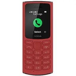 Мобільний телефон Nokia 105 DS 2023 червоний 2 сім - мініатюра 2