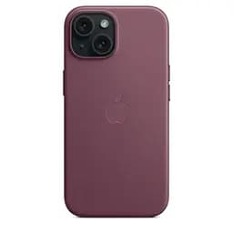 Чохол CasePro FineWoven Case with MagSafe Mulberry для iPhone 15 - мініатюра 5