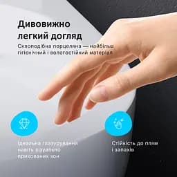 Унітаз-компакт без обідка з сидінням мікроліфт AM.PM X-Joy CXA8601SC - мініатюра 7
