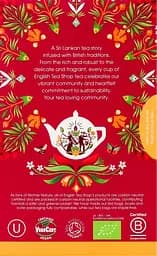Уцінка. Чай чорний English Tea Shop імбир-персик органічний 20х2 г - мініатюра 2