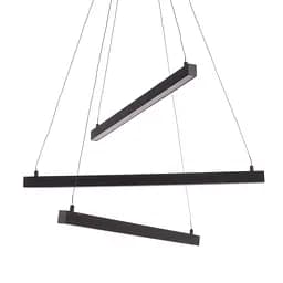 Люстра Brille лофт підвісна LED 39W WW BK (BL-833S/3) - мініатюра 5