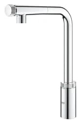 Змішувач для мийки Grohe Minta SmartControl з висувним аератором Хром 30412 - мініатюра 4