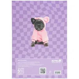 Щоденник шкільний Kite Studio Pets 170х238 мм фіолетовий (SP25-262-2) - мініатюра 7