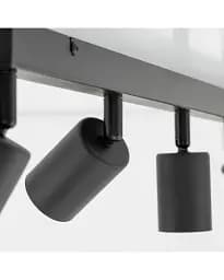 Світильник поворотний, спот TK Lighting 6177 Top GU10 4x10W IP20 Bk - мініатюра 2