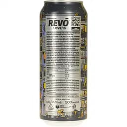 Напій слабоалкогольний Revo Love Is енергетичний сильногазований 8.5% 0.5 л - мініатюра 3