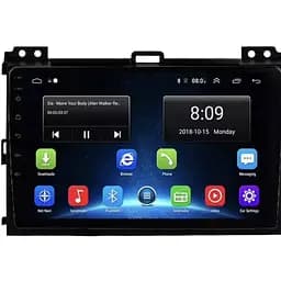 Штатна автомагнітола XPRO Toyota Prado 120 2004-2009 (9") Android 10.1 (4/32) чорний (MER-14143_5408) - мініатюра 9