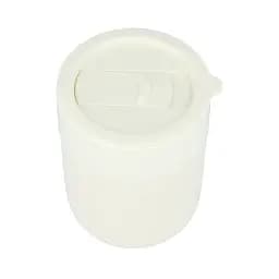 Кавові чашки 295 мл з кришками OldBro Cute Travel Mugs з захисним силіконовим чохлом light Milk - мініатюра 2