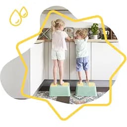 Підставка для ніг Badabulle антиковзаюча зелена (B028001) - мініатюра 6