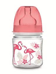 Антиколікова пляшечка Canpol Babies Easystart Jungle, 120 мл, кораловий (35/226_cor) - мініатюра 1