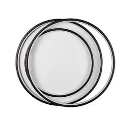 Люстра стельова LED Levistella 7871019, 76W, 3000-6000K, біло-чорна, сучасний стиль з пультом управління - мініатюра 5