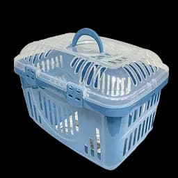 Переноска для собак Georplast Rocket Classic з прозорою кришкою, 49×33×33 см, в асортименті - мініатюра 2