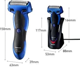Бритва електрична Panasonic сіткова чорно-синя (ES-SL41-A520) - мініатюра 7