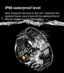 Смарт годинник Lige C2 водонепроникні IP68 (Чорний) - мініатюра 8