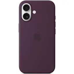 Силіконовий чохол CasePro Silicone Case with MagSafe Plum для iPhone 16 - мініатюра 4