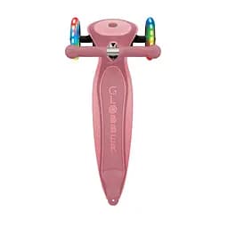 Самокат Globber Primo foldable plus lights, колеса з підсвічуванням, пастельно-рожевий (439-210) - мініатюра 12
