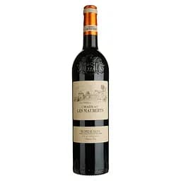 Вино Chateau Les Mauberts Bordeaux красное сухое 0.75 л