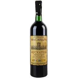Вино Массандра Мускатель Южный красное сладкое десертное 0.75 л