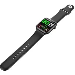 Смарт-годинник Hoco Y5 Pro Smart Call Bluetooth Чорний - мініатюра 2