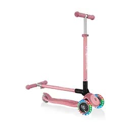 Самокат Globber Primo foldable plus lights, колеса з підсвічуванням, пастельно-рожевий (439-210) - мініатюра 8
