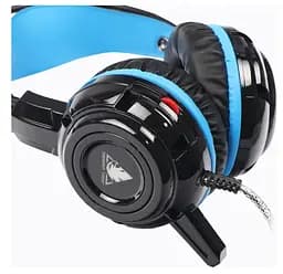Ігрові навушники з мікрофоном Jedel GH215 Balck-Blue - мініатюра 4