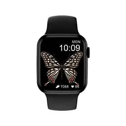 Розумний годинник NO.1 DT100 Pro Silicone з вимірюванням пульсу (Чорний) - мініатюра 3