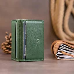 Візитниця-книга ST Leather 19215 зелена - мініатюра 9