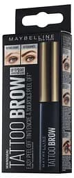 Тінт для брів Maybelline New York Brow Tattoo Gel Tint Brown тон 2, 4.9 мл (B2454103) - мініатюра 4