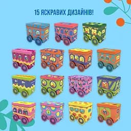 Набір 15 продукції Різдвяний бокс Снек Трек з іграшкою та стікером Bob Snail 107 г - мініатюра 4