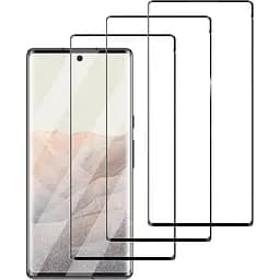 Захисне скло DK для Google Pixel 6 Pro 3D Full Glue 013768 black 3 шт.